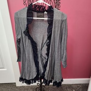 Open cardigan